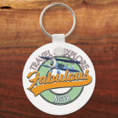 Porte-clés voyager explorer fabuleux logo Niger (Recto)