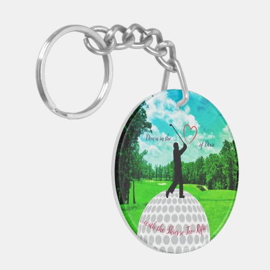 Porte-clés Voyager Golfeurs de l'Alabama (Devant gauche)