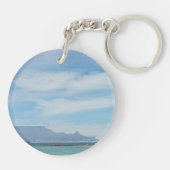 Porte-clés Voyages sûrs au Cap (Dos)