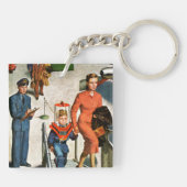 Porte-clés Voyageur de l'espace (Dos)