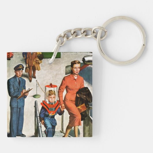 Porte-clés Voyageur de l'espace (Dos)