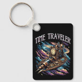 Porte-clés Voyageur de temps - Steampunk Space Adventure (Recto)