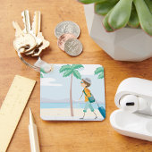 Porte-clés Voyageur de vacances Tropical Fun Beach Travel