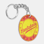 Porte-clés Voyageur mondial - Cantabrie, Espagne (Devant gauche)