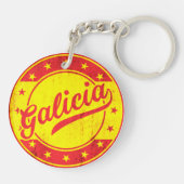 Porte-clés Voyageur mondial - Galice, Espagne (Dos)