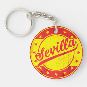 Porte-clés Voyageur mondial - Sevilla, Espagne