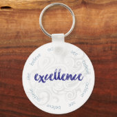 Porte-clés Voyez, Croyez, Atteignez L'Excellence ! (Recto)