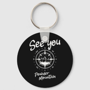 Porte-clés Voyez-Vous Dans Powder Mountain Usa Vacances Ski C