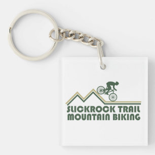 Porte-clés Vtt Mountain Bike - Sentiers Slickrock Utah