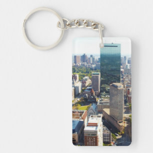 Porte-clés Vue aérienne de Boston 2