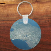 Porte-clés Vue aérienne de Seattle (Recto)