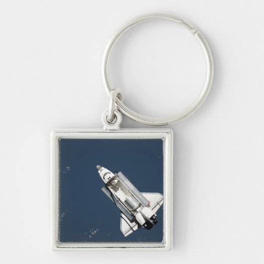 Porte-clés Vue aérienne de Space Shuttle Discovery 2 (Devant)