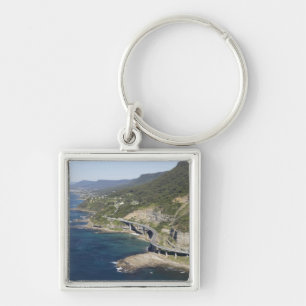 Porte-clés Vue aérienne du pont de Sea Cliff près de Wollongo