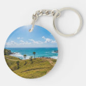 Porte-clés Vue côtière de Bukit Merese Lombok (Dos)