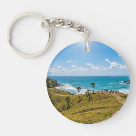 Porte-clés Vue côtière de Bukit Merese Lombok (Devant)