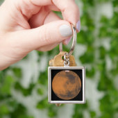 Porte-clés Vue couleur globale de Mars (main)