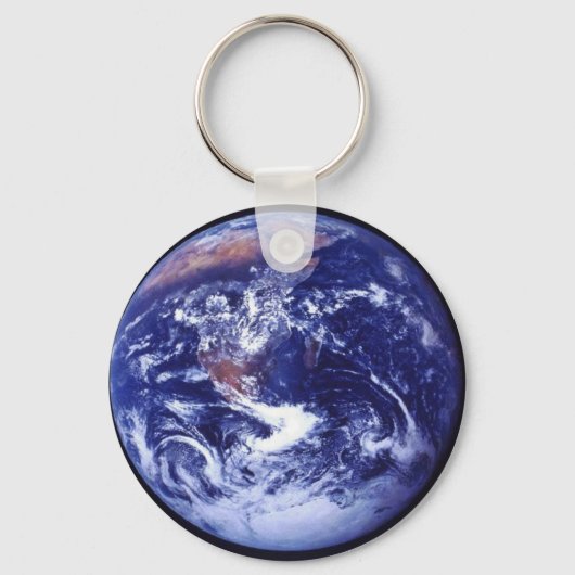 Porte-clés Vue d'Apollo 17 de la Terre dans l'espace (Recto)