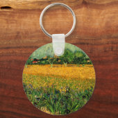 Porte-clés Vue d'Arles avec des iris par Vincent van Gogh (Recto)