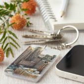 Porte-clés Vue de Boston (Devant droit)