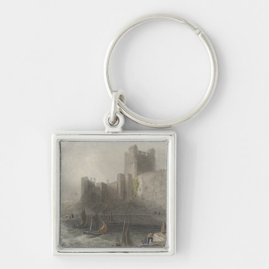Porte-clés Vue de château de Carrifergus (Devant)