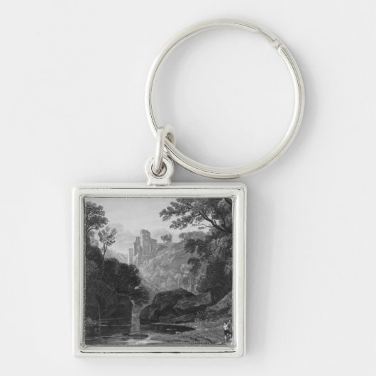 Porte-clés Vue de château de Roslin (Devant)