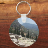 Porte-clés Vue de Delphi, Grèce (Recto)