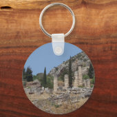 Porte-clés Vue de Delphi, Grèce (Recto)