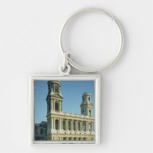 Porte-clés Vue de la façade de l'église de