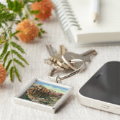 Porte-clés Vue de la route Switch Back, Mt. Carmel (Côté)