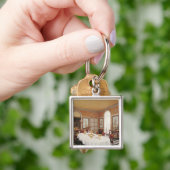 Porte-clés Vue de la salle à manger (main)