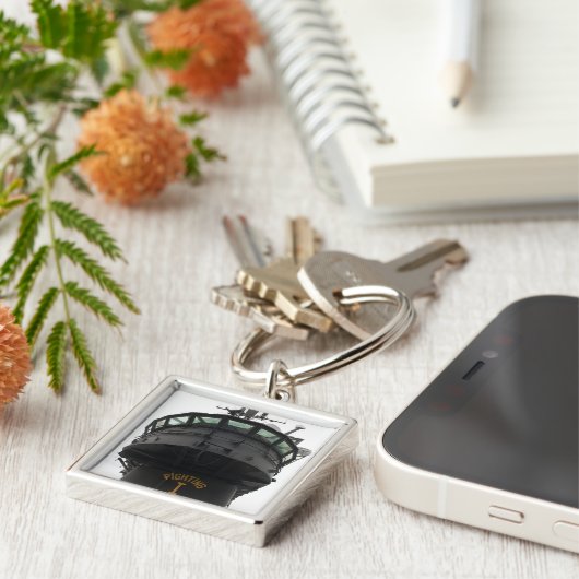 Porte-clés Vue de la section avant de la superstructure (Côté)