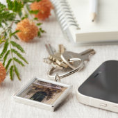 Porte-clés Vue de l'entrée de musée (Côté)