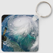 Porte-clés Vue De L'Ouragan Dorian. (Dos)