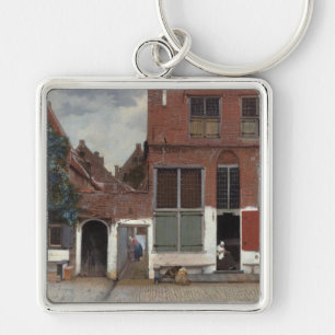 Porte-clés Vue de maisons à Delft La Petite Rue