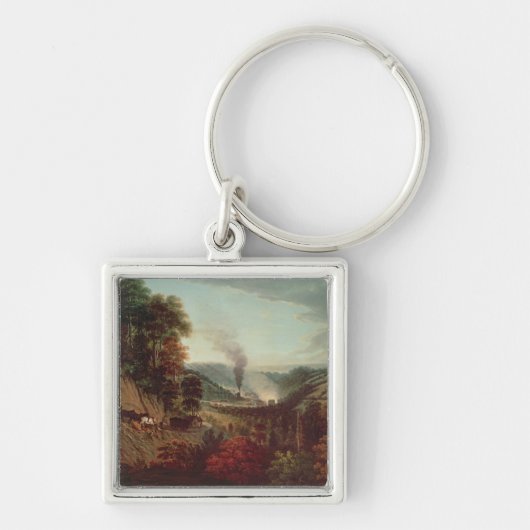 Porte-clés Vue de matin de Coalbrookdale, 1777 (Devant)