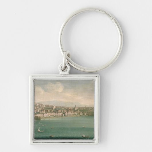 Porte-clés Vue de Naples de l'ouest, 1730 (Devant)