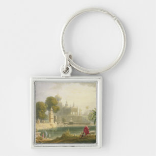 Porte-clés Vue de Sassoor dans Deccan, du volume II de '