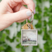 Porte-clés Vue de Scarborough, avec Collier Brig (main)