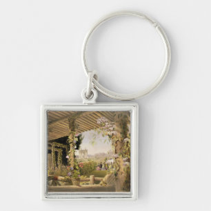 Porte-clés Vue de Seat rustique, Shrublands, 'du G