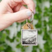 Porte-clés Vue de Tarquinia et de Corneto (main)