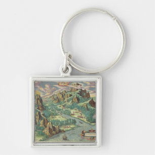 Porte-clés Vue de Thessalie antique du 'atlas