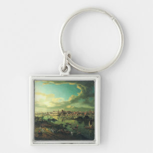 Porte-clés Vue de Varsovie depuis Praga par Bernardo Bellotto