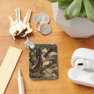 Porte-clés Vue des arbres par Jessie Willcox Smith