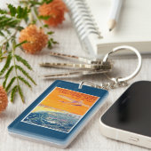 Porte-clés Vue des avions de flotteur en affiche d'air et de (Devant droit)