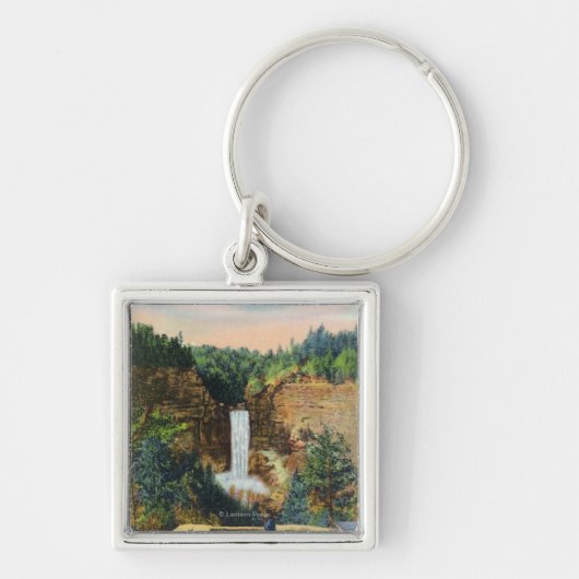 Porte-clés Vue des chutes Taughannock # 2 (Devant)