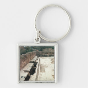 Porte-clés Vue des toilettes communales