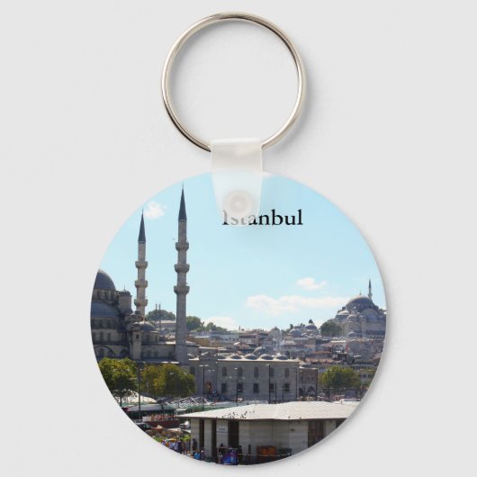 Porte-clés Vue d'Istanbul (Recto)