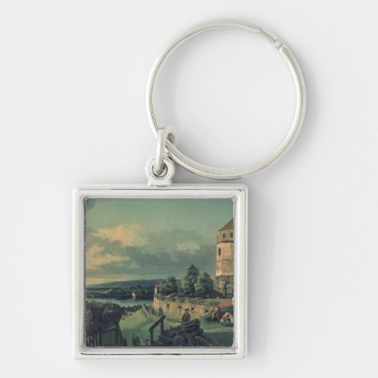 Porte-clés Vue du château, 1753-55 (Devant)