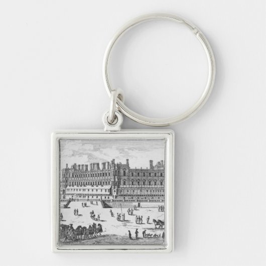 Porte-clés Vue du château de Saint-Germain-en-Laye (Devant)