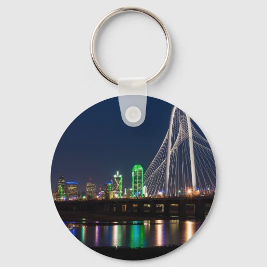 Porte-clés Vue du pont de Dallas (Recto)